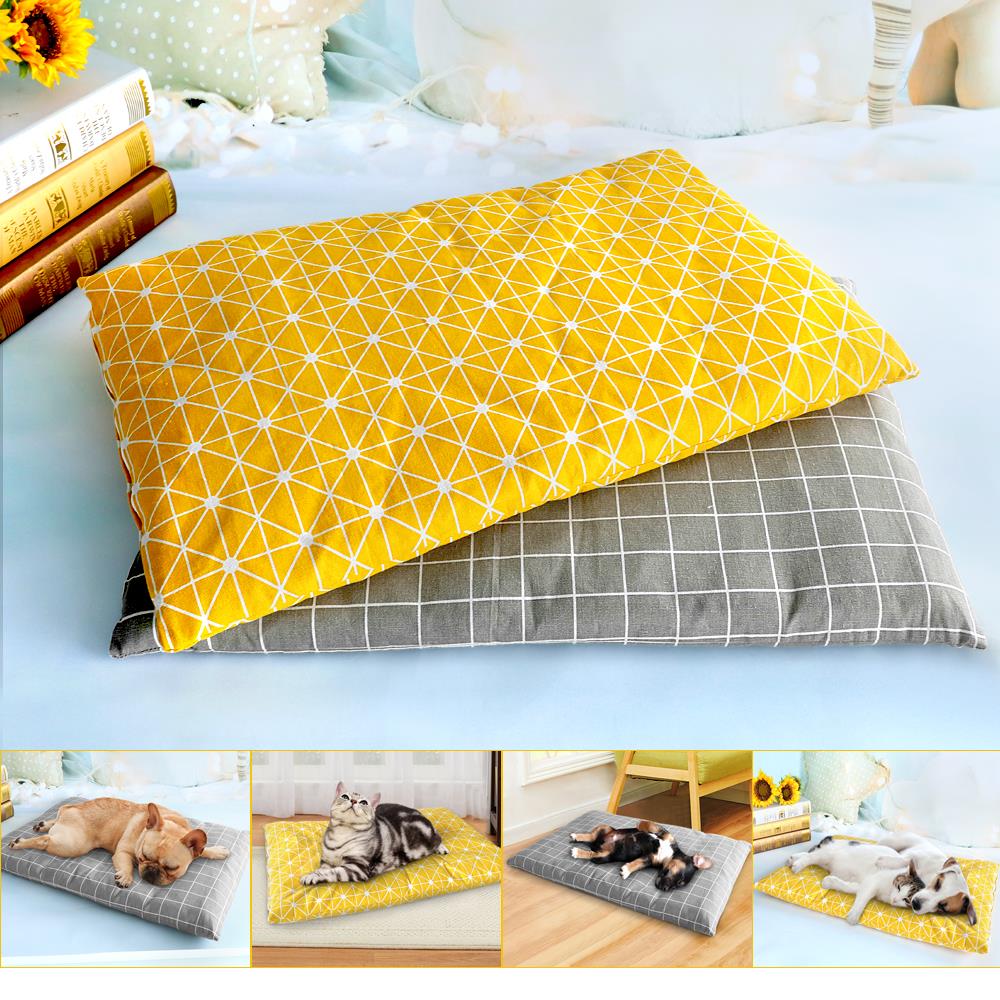 Nordic Style Print Dog Bed