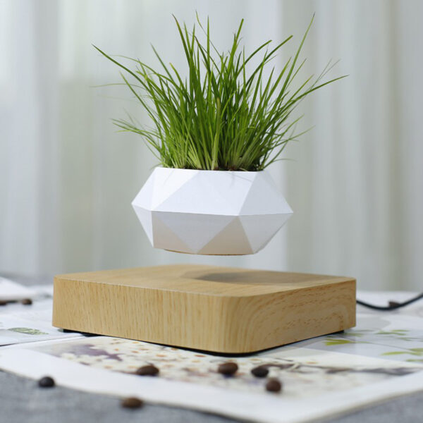 Levitating Air Rotating Planter