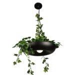 2 in 1 Pendant Lighting with Flower Pot