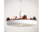 2 in 1 Pendant Lighting with Flower Pot