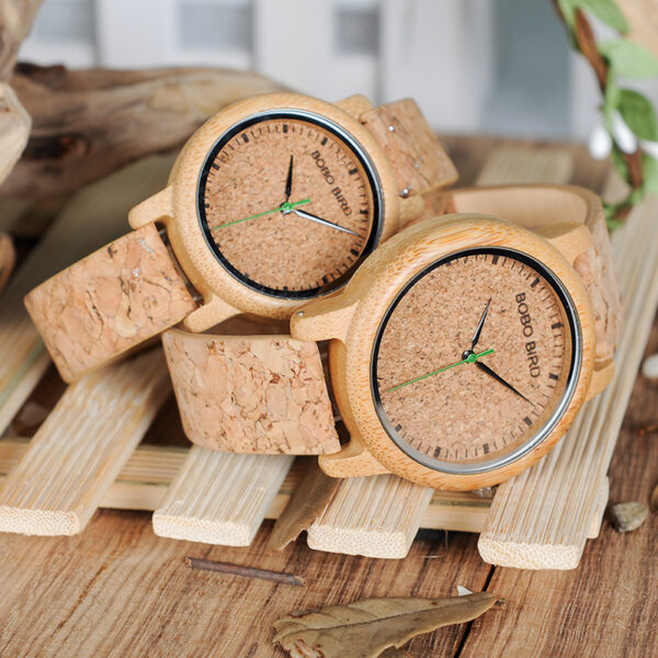 Bamboo Handmade His and Hers Watches