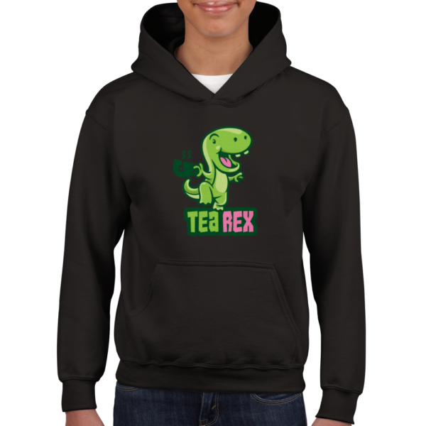 "Tea Rex" Classic Kids Pullover Hoodie