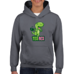 "Tea Rex" Classic Kids Pullover Hoodie