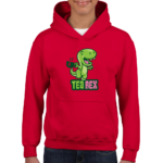 "Tea Rex" Classic Kids Pullover Hoodie