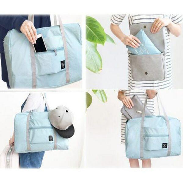 Unisex Nylon Foldable Travel Bag