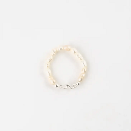 Kuta Wave Stone Stretch Ring