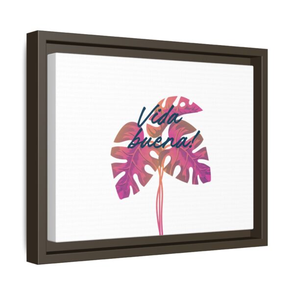 Vida buena! Matte Canvas, Framed (Multi-color)