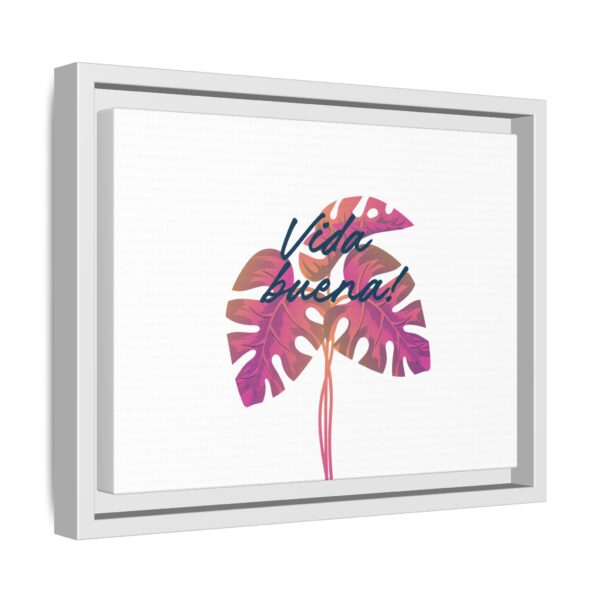 Vida buena! Matte Canvas, Framed (Multi-color)