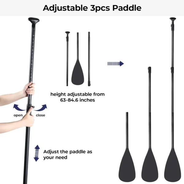 11FT Inflatable Stand-Up Paddle Board